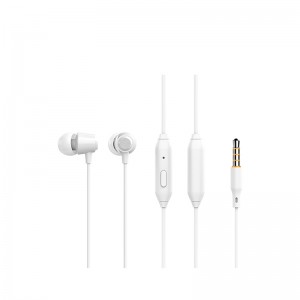 Factory Outlets Real Original Wired Earphone 3.5 mm Plug Lightning Contactor Earphone with Remote and Microphone