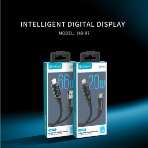 Celebrat HB-07 Fast Charging + Data Transfer Cable, Supports Apple PD20W Fast Charging