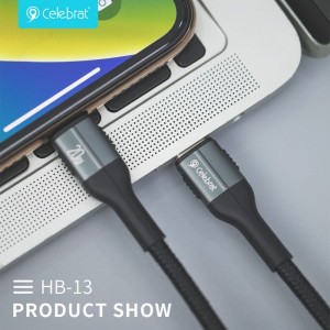 Celebrat New Release Fast Charging Cable HB-13(C-C)