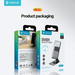 Celebrat HC-17 Ultra-thin Design and Support Folding Phone Holder