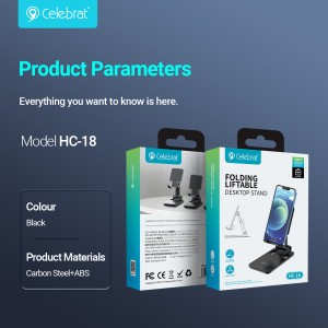 Celebrat HC-18 Mobile Phone Holder with Adjustable Angle
