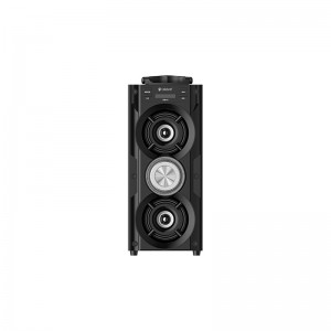 Supply OEM Hot Sellers Leather Finish Handle 60W 6000mAh Wireless Retro Speaker with Modern Features