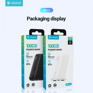 Celebrat New Arrival PB-11 Ultra Lightweight Portable Power Bank