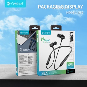 Celebrat SE5 Neck-mounted Wireless Headset, With Long Battery Life And High Sound Quality
