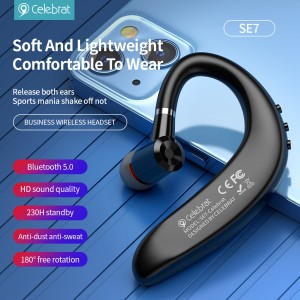 Celebrat SE7 Air Conduction Wireless Earbuds With Long Standby