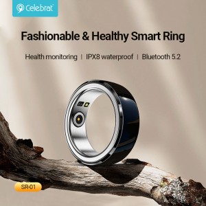 Celebrat SR-01 Smart Ring with an Ultra Long Ba...