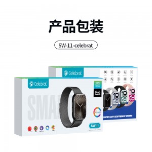 Celebrat SW-11 Multilingual Smartwatch: The Perfect Combination Of Health Management And Fashion