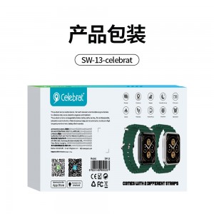 Celebrat SW-13 Multi-Function Smart Watch, Perfect experience of sports health and fashion combination