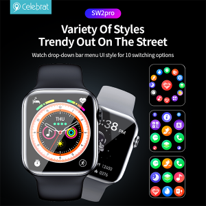 CElebrat SW2pro Multifunctional Smart Watch, Monitor Heart Rate, Check Exercise