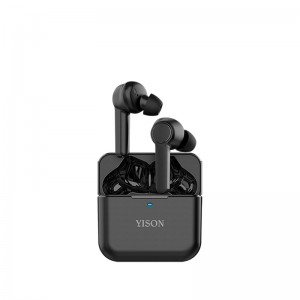 Wholesale YISON T5 TWS wireless headphones earbud 5.0 version with waterproof