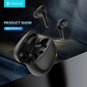 New Arrival Celebrat W49 ANC Noise Reduction TWS Earphones