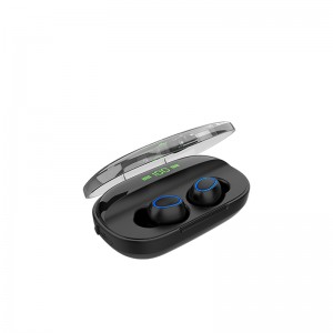 Fixed Competitive Price Vidvie Metal Sliding Case Design Gaming Tws Wireless High Quality Sound Earbuds Earphone with LED Atmosphere Light