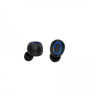 Fixed Competitive Price Vidvie Metal Sliding Case Design Gaming Tws Wireless High Quality Sound Earbuds Earphone with LED Atmosphere Light
