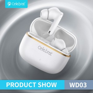 Celebrat New Arrival WD03 TWS Earbuds with Prod...