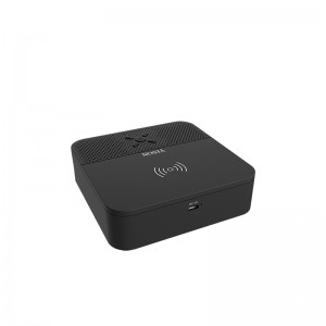 Yison WS-5 Blue tooth Speaker with Wireless Charger 2 in 1 Indoor Stereo Wireless Speakers