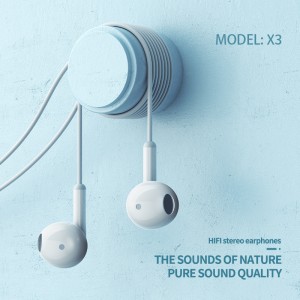 China Factory Sports Headset in Ear Wired Earphone Headphones Yison X13