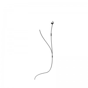 OEM Manufacturer Kaki Hot Sale Wired Metal Earphone Heavy Bass