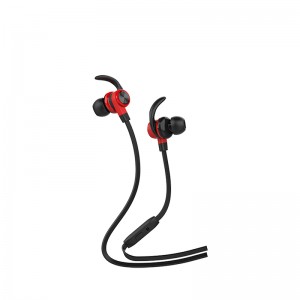 OEM Manufacturer Kaki Hot Sale Wired Metal Earphone Heavy Bass