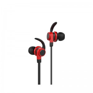 OEM Manufacturer Kaki Hot Sale Wired Metal Earphone Heavy Bass