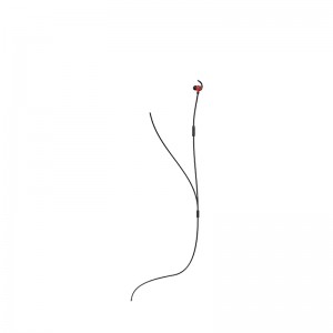 OEM Manufacturer Kaki Hot Sale Wired Metal Earphone Heavy Bass