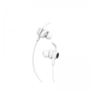OEM Manufacturer Kaki Hot Sale Wired Metal Earphone Heavy Bass