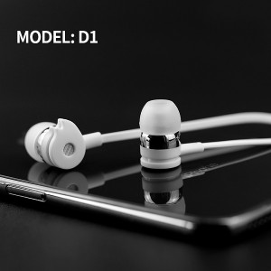 Wholesale Professional Design OEM Premium Wired in-Ear Earphone Celebrat D1