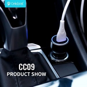 Celebrat New Arrival Multifunctional Car Charger CC-09