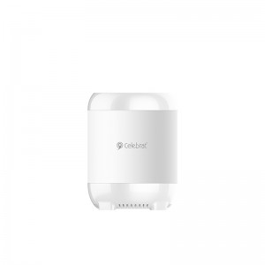 Voice assistant Celebrat FLY-3 stereo round TWS wireless speaker with TF