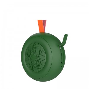 Factory Customized Portable Creative Bluetooth Wireless Mini Speaker with Colorful Light for Kids Gift