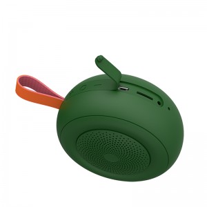 Factory Customized Portable Creative Bluetooth Wireless Mini Speaker with Colorful Light for Kids Gift