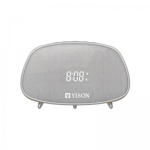 Yison New Arrival WS-1 speaker wireless portable speaker with alarm clock