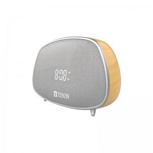 Yison New Arrival WS-1 speaker wireless portable speaker with alarm clock