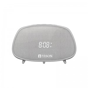 Yison New Arrival WS-1 speaker wireless portable speaker with alarm clock