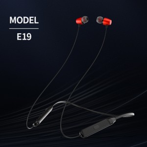 NEW YISON E19 Soft Neckband earphone wireless headset with deep bass