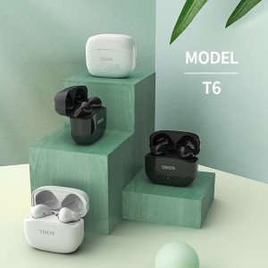 Yison New Release True Wireless Earbuds TWS T6 Version 5.1 For Wholesale