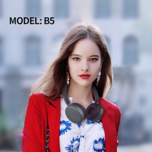 Wholesale Best Are Bluetooth Headphones Safe Manufacturer –  New Arrival YISON B5 Bluetooth Stereo Hifi Sound Quality Portable Original Headphone  – YISON