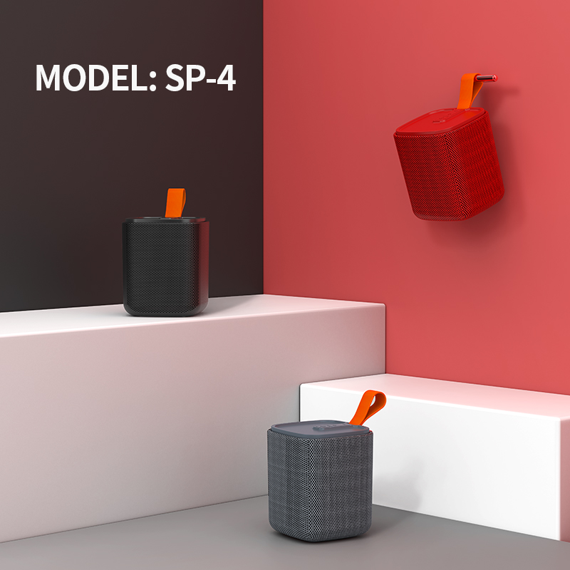 New Arrival Celebrat SP-4 HIFI Portable Bluetooth Round Wireless Speaker