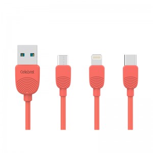 Factory wholesale Wholesale Type C Fast Charging Cable USB-C Data Cable for Phone Pd Cable
