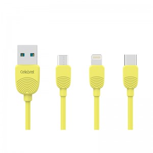 Factory wholesale Wholesale Type C Fast Charging Cable USB-C Data Cable for Phone Pd Cable